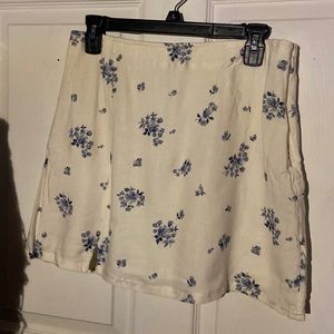 White and blue American Eagle Skirt